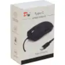 Thumbnail 3 de Mouse Type-C Cableado-135cm Negro Raton Clic-Silencioso