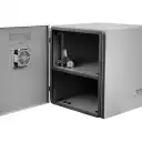 Thumbnail 0 de ALGCOM 6U 640x590mm IP54 Rack Exterior Poste Galvanizado p/Baterias