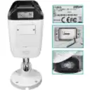 Thumbnail 5 de DAHUA Bala 8MP 3,6mm doble lente 180deg Full Color IP67 MicSD RCA IR40mt