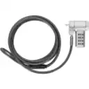 Thumbnail 5 de Cable de Seguridad Targus DEFCON Ultimate Universal Color Plata CON CLAVE