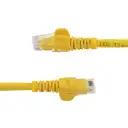Thumbnail 2 de Cable Red StarTech Cat6 UTP RJ45 1 24 AWG ft, 30cm sin enganche Color Amarillo