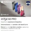 Thumbnail 1 de Celular Motorola Edge 60 Pro Memoria 512GB RAM 12GB 50MP 7' Morado