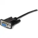 Thumbnail 4 de Cable extensión Startech Serie DB9 RS232 Macho a Hembra Longitud 3m Color Negro