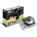 Thumbnail 0 de Tarjeta de Video MSI NVID GF-GT730 2GB GDDR3 128Bit ATX HDMI DVI VGA PCIe Activo
