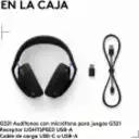 Thumbnail 8 de Audífonos Gamer Logitech G321 BT 5.2 USB-C/USB-A Negro 