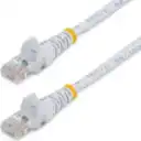 Thumbnail 0 de Cable de Red StarTech Cat5e Ethernet Sin enganche, 0 5mt Color BLANCO