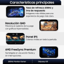 Thumbnail 6 de Monitor Gamer Samsung Odyssey G5 G53F 27" QHD IPS 200Hz 1ms FreeSync Premium