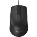 Thumbnail 0 de Mouse Alámbrico Philips SPK7104, Óptico 1200DPI 3 Botones USB Color Negro