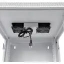 Thumbnail 5 de UBIQUITI 12U Puerta-Vidrio Doble Bisagra 70cm-Fondo Rack Muro Blanco