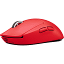 Thumbnail 1 de Mouse Gamer Inalámbrico Logitech Pro X SuperLight Óptico 25600DPI 5 Btns RF Rojo