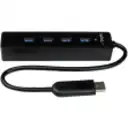 Thumbnail 0 de HUB USB 3.0 StarTech a 4 Puertos USB 3.0 (3.1 Gen 1) SuperSpeed Cable 25cm Negro
