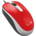 Thumbnail 1 de GENIUS MOUSE CABLE USB RED- DX-120-RD