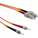 Thumbnail 2 de 5mt ST-SC OM1 MultiModo MM Duplex Jumper Fibra 62.5/125um LSZH