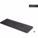 Thumbnail 1 de Teclado Inalámbrico HP 230, Tradicional QWERTY+Numérico Español USB Color Negro (Nuevo, Caja Abierta)