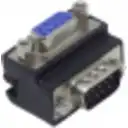 Thumbnail 1 de Conector Angular Serial Macho-Hembra DB9 sin-Cable DE-09/HM Vertical-A