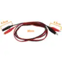 Thumbnail 0 de 2-unids. Cable-1mt con Pinzas Rojo/Negro 96cm