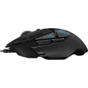 Thumbnail 5 de Mouse Gamer Alámbrico Logitech G502 Hero Óptico 16000dpi 11 Btns USB LED Negro