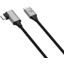 Thumbnail 1 de Cable USB-C XTech XTC-531 USB Tipo-C M/M, (1 Conector en L) 3mts Negro