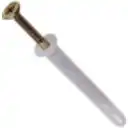 Thumbnail 0 de 100-unids. 6x60mm Tarugo Clavo para Ladrillo Hueco