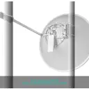 Thumbnail 4 de ALGCOM ISO+RAD 11GHz 1,2m 39dBi 10,0-11,7GHz 1,4o 2x2 2-RPSMA-H Antena