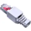 Thumbnail 1 de Conector RJ-45 Macho UTP Auto-Punchable Cat6 Unifilar/Multifilar Blanco