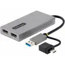 Thumbnail 0 de USB to Dual HDMI Adapter 4K30Hz + 1080p