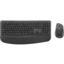 Thumbnail 0 de Kit Teclado Mouse Inalámbrico Logitech MK880 Español Bluetooth USB Logi Bolt Neg
