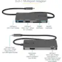 Thumbnail 1 de Docking Station StarTech USB-C a Prts HDMI 2*USB-A 3.1 USB-C SD/MMC mSD