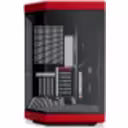 Thumbnail 1 de Gabinete Gamer Hyte Y70, 2*USB3.2 USB-C, Vidrio templado Sin Fuente, Negro/Rojo