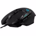 Thumbnail 3 de Mouse Alámbrico Gamer Logitech G502 Hero Óptico H/25600 dpi 11 Botones RGB Negro