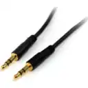 Thumbnail 0 de Cable de Audio Stereo Jack 3.5mm M/M 4.5mts 15ft Color Negro - StarTech
