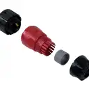 Thumbnail 3 de 2-Pin Macho 2,5-4mm2 20A Conector Circular YM-20 Soldable IP67