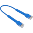 Thumbnail 0 de Cable de Red Ubiquiti CAT6 RJ45 10CM  0,1MT Color AZUL