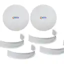 Thumbnail 1 de SANNY 2-unids Plano 960mm 3-Pies Tapa Cupula Escudo Radome p/DISH-5G34
