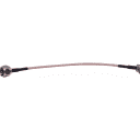Thumbnail 1 de CRC9-M-90o a F-Macho RG316 Cable Coaxial 15cm