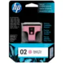 Thumbnail 1 de HP 02 - 5.5 ml - magenta claro - original - cartucho de tinta - para Photosmart 31XX, 7180, 82XX, C5100, C5170, C5173, C5175, C5177, C5190, C5194, C6150, C7100