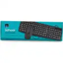 Thumbnail 1 de MLAB KIT TECLADO Y MOUSE WIRED 1600DPI SCHOOL C70U GRAY/BLACK