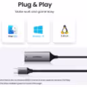 Thumbnail 3 de Adaptador Ugreen USB-C 3.1 RJ-45 Gigabit 10/100/1000 Material Aluminio CM199