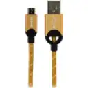 Thumbnail 3 de DLC2618G CABLE MICRO USB 1.2 MTS TRENZADO GOLD