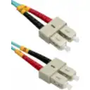 Thumbnail 2 de 2mt SC-SC OM3 MultiModo MM Duplex Jumper Fibra 3.0mm 50/125um LSZH