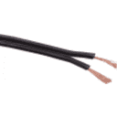 Thumbnail 0 de 2x16AWG CCA 100mts Cable PVC Negro Paralelo Multifilar Aluminio