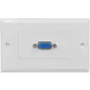 Thumbnail 3 de Blanco VGA Conector H-H Faceplate WPHD15FF-Plastico 70x114mm