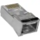 Thumbnail 5 de Conector RJ-45 50 unidades p/Unifilar Categoria 6 FTP STP Conector Metálico