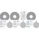 Thumbnail 2 de UBIQUITI 3 und Wave2-4x4 2,4GHz-300 5Ghz-1733 req-PoE48Vaf 1-1000 4x3dBi