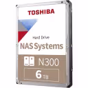 Thumbnail 0 de Disco Duro Toshiba N300 NAS 6TB 3.5" 7200RPM SATAIII 6.0Gb/s 512MB 