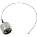 Thumbnail 0 de 20cm U.FL N-Macho CA100 Cable Coaxial Negro LMR100