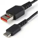Thumbnail 0 de Cable Adaptador USB Tipo-A a USB Tipo-C M/M Secure Charge Cable 1m Negro - StarT