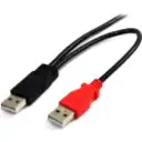 Thumbnail 1 de 6ft USB Y Cable for Hard Drive