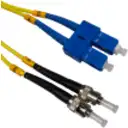 Thumbnail 1 de 5mt ST/UPC-SC/UPC MonoModo SM Duplex Jumper Cable Fibra 9/125um 3mm