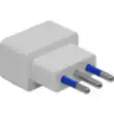 Thumbnail 0 de Adaptador Enchufe REMA IMJH-W Chile16A-Hembra Chile10A-Macho Color Blanco